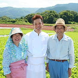 The taste of luxury - selected ingredients grown in the rich Shinshu land